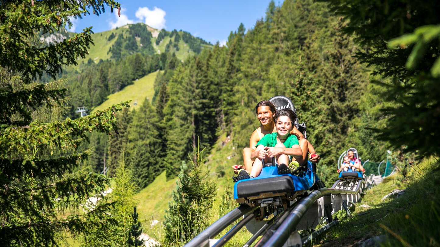 Alpine Coaster the summer rollercoaster in Gardon